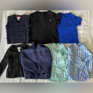 Ralph Lauren Toddler Shirt Bundle